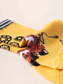 Disney 10/5 Authentic Cars Christmas Children's Socks, New Year Thick Gift Socks, Boys Winter Cartoon Christmas New Year Animation Socks, Girls Socks, House Slippers, Creative Gifting Socks, Children Socks - Multicolor - View 10