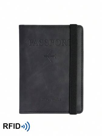 BATSIOE RFID Blocking Travel Wallet, Slim Minimalist Multi-Functional Passport Holder, Travel Passport Wallet Passport Cover Passport Case For Travel Lightweight Waterproof Travel Accessories Cruise Essentials Vacation Essentials For Men Women