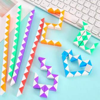 24 Sections Foldable Transformable , Creative Puzzle Toy, Party Favor Gift