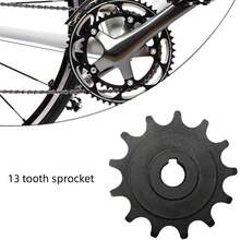 1pc 13T Fixed Sprocket, Chain Small Gear Replacement Part, Rust-Resistant & Wear-Resistant, Suitable For Electric Bicycle Motor To Improve Transmission Efficiency