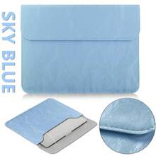 13.3 Inch Laptop Sleeve, 13-13.3 Inch Shock-Resistant Laptop Inner Bag, Compatible With Macbook 13 Air 13 13.6 M4 M3 M2 M1/Pro 13/Pro 14, HP, Asus, Lightweight Carrying Laptop Bag, Envelope-Style PU Leather Business Briefcase, 12.9 Inch Tablet Bag, Unisex - Multicolor - View 19