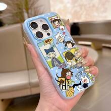 Anime K-Kamisama K-Kiss Phone Compatible With Models 17, 16E, 16, 15, 14, 13, 12, 11 Pro,, XR, XS, X,, 8 Plus, Featuring A Soft TPU Matte Double-Layer Back Cover.Phone Cases Phone 17 Gifts Stuff Decoration - 混合顏色 - 查看 6