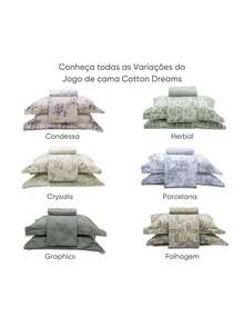 Appel Single Bed Sheet Set, 3 Pieces, 100% Cotton Percale, 200 Thread Count, Cotton Dreams - Beige - View 5