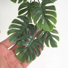 1 szt. Sztuczna roślina z żółwim tyłem, liście, winorośl, sztuczne tworzywa sztuczne, dekoracja ślubna, materiał na wieniec DIY, panna młoda trzymająca nadgarstek, akcesoria do dekoracji, dekoracja samochodu ślubnego, dekoracja łuku nadproża, dom, jadalnia, sypialnia, dekoracja wazonu, materiały na przyjęcie urodzinowe, prezenty noworoczne