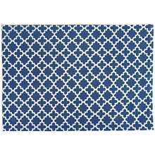 DII Camino de mesa de algodón enrejado para comedor, mesa de vestíbulo, fiestas de primavera y uso diario – 14 x 108 pulgadas, , 60x120", 1(Placemats Nautical Blue) - Multicolor - Ver 2
