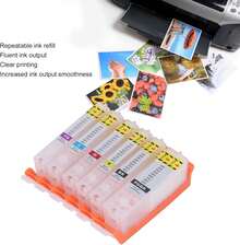 Jonlaki Cartucho de Tinta de Impresora 6 Uds, Juego de Cartuchos de Tinta de Recarga Ecológicos para Impresión Fotográfica (280-281) - 1 - Ver 8