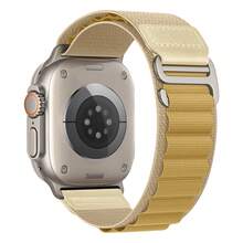 Loop With Leather Design Compatible With Apple Watch Bands Ultra 3 2 1 (49mm) & Series 11 10 9 8 7 6 5 4 SE (46mm 45mm 44mm) Series 3 2 1(42mm) , Soft Stretchy Nylon Sport Band Compatible With IWatch Men Women - 44/45/46/49mm - View 17