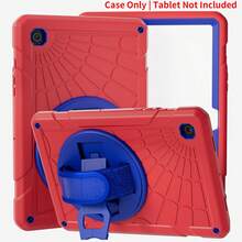 1pc Stock Case Compatible With Ipad 10th/ 9th/ 8th/ 7th/ 6th/ 5th/4th Generation 10.9/11''/ 9.7'', IPad 11(A16 2025) IPad (A16) 11 Inch 11th Generation 2025 With PET Film Galaxy Tab A8 10.5 Inch 2022 IPad Pro/Air6/Air7 11 2018/2020/2021/2022/2024/2025 IPad Mini 6 8.3 Inch IPad Mini 7 A17 Pro 8.3'' 2024Case With Pencil Holder [360° Rotating Hand Strap] - Red Blue - View 23