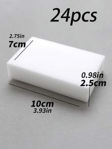 2/3/4/6/12/24pcs Disposable Sneaker Cleaning Sponge Pads, Magic Eraser For Shoes, Portable Wet Wipe For Shoe Cleaning And Care (Needs To Be Soaked In Water Before Use)