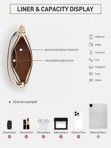 Coach Nolita 19 Hobo Tote Handbag For Women Stylish Shoulder Bags Mini Clutch Purse Zipper Pouch - White - View 6