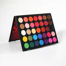beauty glazed 35 Color Studio Eyeshadow Palette For Halloween Makeup, Pop Makeup Inner Artist Matte Shimmer Luminous Velvet Texture Pressed Colors Powder Creamy Eye Shadow Blendable Natural Makeup Palette - Nhiều màu - Xem 7