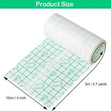 Waterproof Transparent Bandage, Dressing Tape, Second Skin Healing Protection Transparent Adhesive Bandage, Suitable For Tattoo Aftercare, Recovery, Wound Care, Fixing Bandages