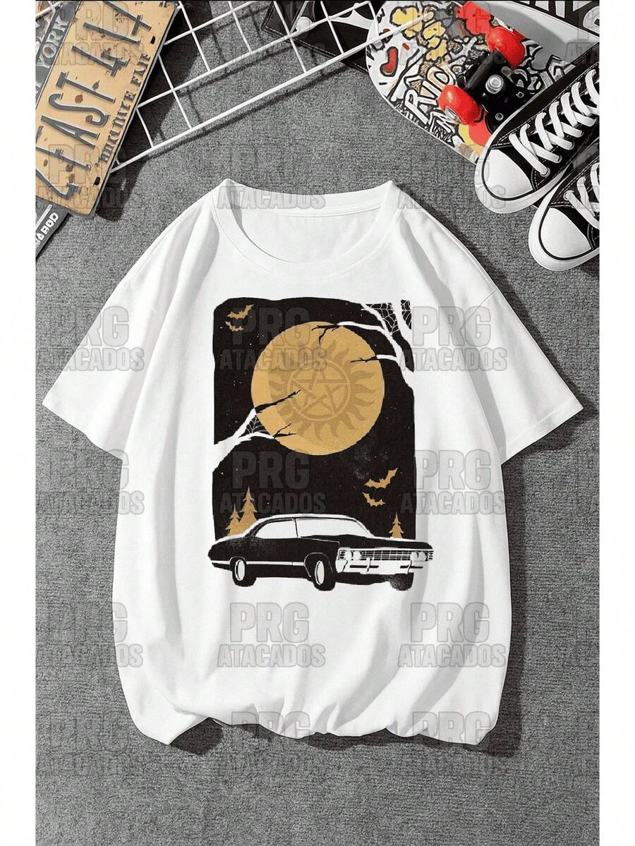 Paranormal Investigation Series T-Shirt Sam Geek Unisex Men's Women's 100% Cotton Top Premium Streetwear New Release Immediate Shipping Various Colors!! Plus Size - <邪惡勢力>第十季 - 查看 1