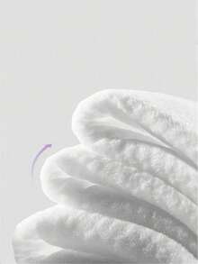 100Pcs Of Disposable Thickened Makeup Remover Wipes, Makeup Remover Soft Towel, Dry Cleaning Wipes, Suitable For Skin Care - Multicolor - View 4