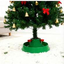 Universal Plastic Durable Decorative Base Stand For Artificial Christmas Tree - Green - View 1