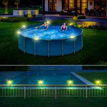 Outdoor Solar Lights Garden Lamp Solar Powered Waterproof Landscape Path LED Lig