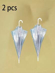 Ô dù trong suốt kiểu dáng đẹp với tay cầm dài - Chống thấm nước, mở bằng tay, độ bền 8 nan, lựa chọn mùa xuân hè, quà tặng cho phù dâu, trang trí phòng ngủ, trang trí phòng ngủ, bãi biển, du lịch, dành cho nam, dành cho nữ, kỳ nghỉ, Ngày Quốc tế Phụ nữ, đồ dùng cần thiết khi đi du lịch, quà cưới, Y2K, phòng ngủ, phụ kiện xe hơi dành cho nữ, trang trí nhà bếp, đồ dễ thương - Nhiều màu - Xem 12