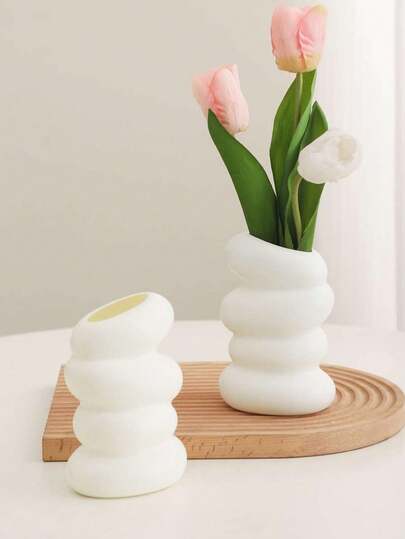 1PC Asymmetrical Shaped ative Vase, Bedroom Or Living Room