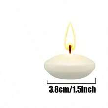 10pcs Floating Candles, Smokeless Single Wick - Suitable For Romantic Atmosphere And Decoration, Ideal For Valentine's Day, Christmas, Thanksgiving, Mother's Day, Father's Day Celebrations, Red Festival Candles - Multicolor - View 12