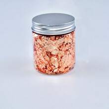 1/2/3瓶装金属箔片，金、银、铜色，树脂用金箔片，仿金箔片，金属箔，可用于美甲、绘画、工艺品、史莱姆和树脂首饰制作