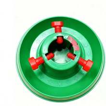 Universal Plastic Durable Decorative Base Stand For Artificial Christmas Tree - Green - View 3
