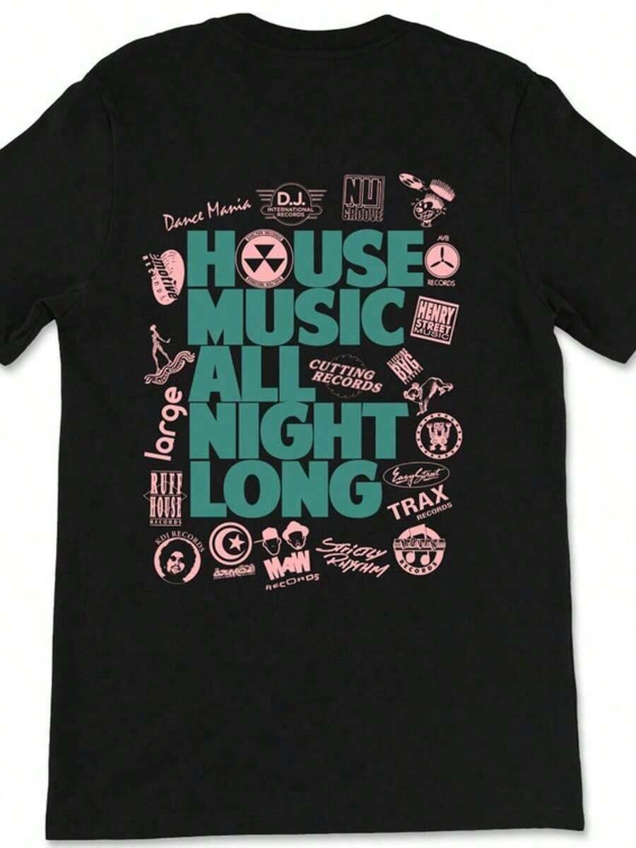 House Wife Dom Dolla John Summit Tee _ DJ Music Lover Shirt _ Electronic Dance Music Apparel HouseValentine's Day T-Shirts - Black 6 - 查看 1