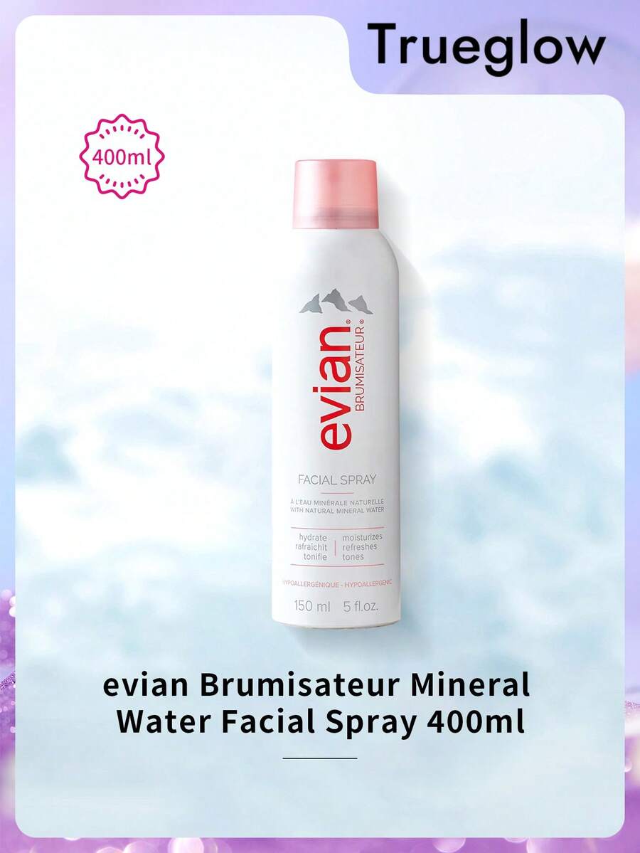 evian 依云舒缓保湿矿泉水喷雾 400ml，保湿、修护、紧致、舒缓，补水喷雾，敏感肌适用，强效补水喷雾，清爽喷雾 - 400ml - 查看 1