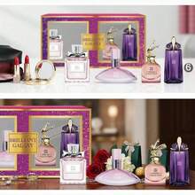 Paquete de regalo de perfume, regalos, aromas para hombres y mujeres, aerosol, aromas de frutas de plantas naturales, aromas duraderos y frescos naturales, fiestas al aire libre, vacaciones de camping en playa, cosméticos para el hogar diarios - Perfume XTZ4137 en 4 botellas - Ver 3