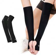 1 pereche mâneci de volei, mâneci de compresie pentru sport pentru bărbați și femei, mânecă atletică unisex