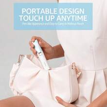 Removedor de vello de cejas para mujer: recargable, 2 en 1, recortadora de cejas y afeitadoras faciales, dispositivo de depilacin elctrico sin dolor para cara, cejas, melocotn, pelusas con luz - Azul - Ver 8