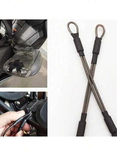 1 Gray Anti-Theft Safety Helmet Hanging Rope