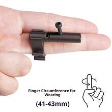2025 New Mini Finger Gun Stress Relief Toy For Men, Pocket Sized Pressing Launcher, Perfect Gift For Birthday, Holiday, Christmas - Multicolor - View 5