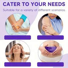 2pcs Reusable Postpartum Gel Pads With Protective Cover, Cold/Hot Therapy, Soothing Care, Designed For Women - Multicolor - View 7