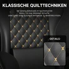 Home Office Chairs - Black + Leather - View 6