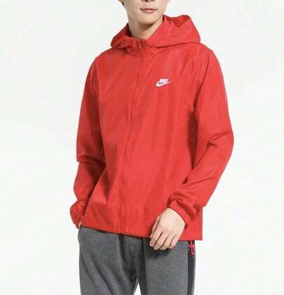  Nike Unisex Zip-Up Long Sleeve Stand Collar Casual Sports Windbreaker Jacket AR2239-657