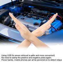 LED Indicator Type C Port Car Relay Tester 12V Circuit Tester Automotive Electronic Relay Tester LED Lighting Car Battery Checker