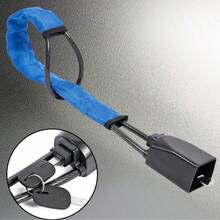 Car Steering Wheel Lock, Anti-Theft Device, Seat Belt Buckle Lock, Steel Cable Lock, Steel Wire Rope Lock, Vehicle-Mounted, Prevent Vehicle Loss And Theft