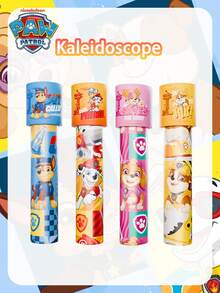 Paw Patrol 1个汪汪队万花筒玩具，带放大镜，Archie的毛发图案每天都会变化，最佳生日礼物、节日礼物、派对装饰、完美房间装饰、圣诞节和情人节礼物 - 彩色 - 查看 3