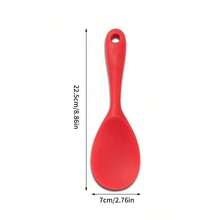 1pc Simple Rice Spoon, Easy To Clean Kitchen Utensil, Suitable For Serving Rice, Soup, Stir-Fry, Curry - Fit For Home Cooking, Restaurant, Dining Table Use, Catering Equipment, Ergonomic Design