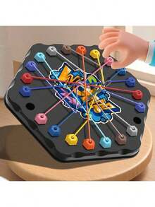 Children's Intellectual Untying Chess Board Challenge Toy, Memory Maze Game, Interactive Family Entertainment, Holiday Gift