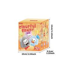 Miniso 1pc Random Delivery Mickey Mouse Family Colorful Candy Vinyl Plush Blind Box Pendant, Cute Character Random Drop, Vinyl + Plush Material, Backpack Keychain Decor, Adorable Collectible Gift (1pc Random Delivery) - Multicolor - View 9