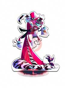 1个全新动漫周边地狱宅邸亚克力立牌,包含查莉、夏尔、维姬、阿拉斯托、亚当、安琪儿,收藏摆件 - 节日礼物 - 生日礼物 - 动漫爱好者礼物 - 彩色 - 查看 33