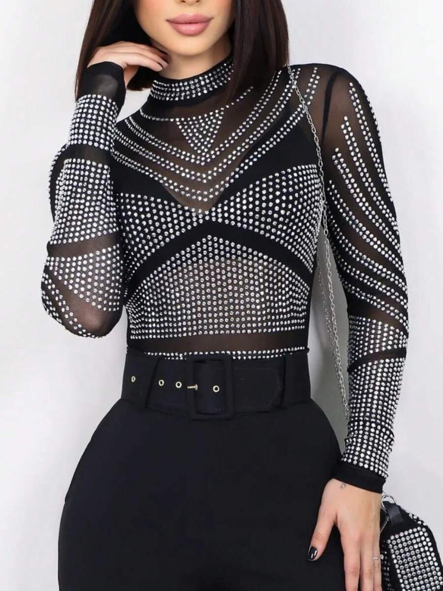 Women Bodysuits - màu đen - Xem 1