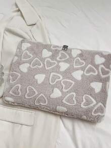 1个心形笔记本电脑保护套，适用于10/11英寸iPad、13/14英寸、15/15.6英寸笔记本电脑，防水旅行必备。 - 藕粉色 - 查看 8