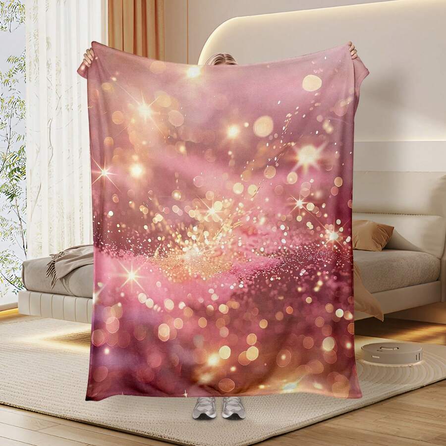 Plain-Colored Simple Daily Blanket,Super Soft Flannel Printed  Blanket,As Birthday Gifts, Family, Wedding, Souvenir Blankets, Polyester Blankets Suitable For All Seasons, Washable, Machine Washable, Lightweight, Breathable, Comfortable, Warm, Unique, 280gsm For Him, Her Personalized Ideal Gifts For Her, Him, Family, Boyfriend, Girlfriend, Father, Family, Mother, Lover, Daughter, Son, Grandfather, Grandmother, Friend, Classmate, Pet.   Perfect Nap, Camping, Travel, Home, Daily Life, Office Decoration, Birthday, Anniversary, Valentine's Day, Thanksgiving, Christmas, Halloween, Mother's Day, Father's Day, Wedding, New Year Gifts ,Sofa,Bed,Car,Bedroom,Living Room,Office,  Outdoor Camping, Beach,Wall Decoration - 多色33 - 查看 1