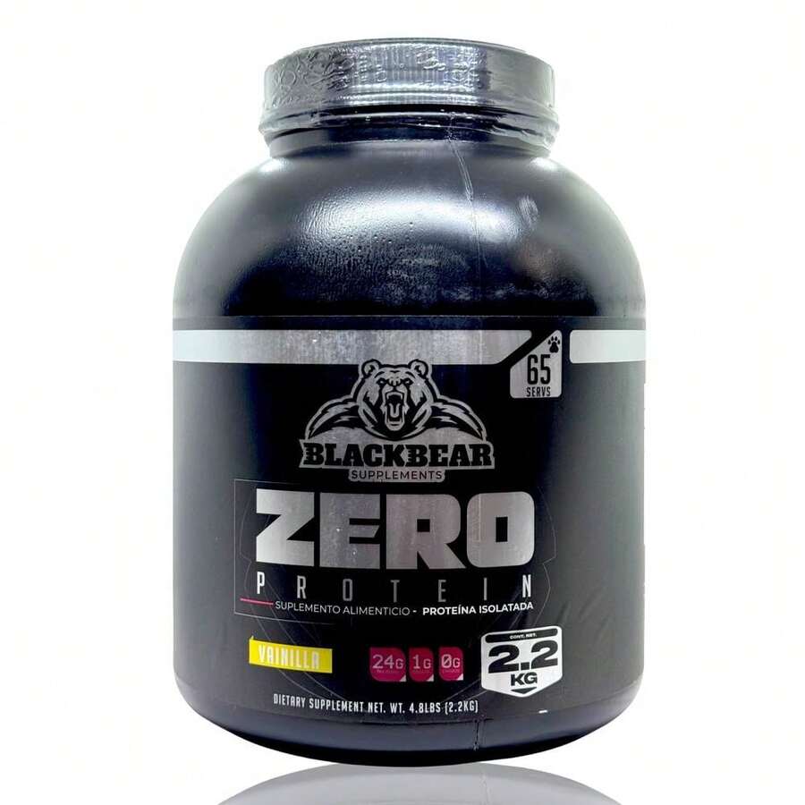 Proteína Zero Carbs 2.2 kg Vainilla 65 serv Isolatada Blackbear - Otros - Ver 1