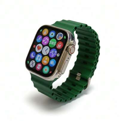 Reloj Inteligente T800 Ultra 1.99'' Smartwatch Genérico con Correa Deportiva Notificaciones Salud y Fitness Compatible Android iOS