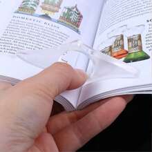 Book Page Holder With Dried Flower Embellishments And Thumb Ring Clip, An Elegant Hands-Free Reading Accessory For Spring-Time Reading Sessions; Durable Page Gripper And Charming Flower Bookmark For Novels, Journals, And Poetry Collections; Ideal Gift For Readers, Students, And Travelers; Lightweight, Compact, And Comfortable To Hold During Long Reading Sessions - Multicolor - View 5