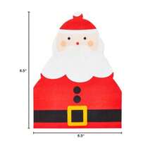 0 Pack Anta Clau Chritma Paper Napkin For Holiday Party Upplie  X 6 In - Merah - View 7