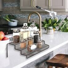 Organizador de almacenamiento de cocina con cestas de alambre, una forma práctica y elegante de mantener tu espacio limpio y ordenado - 1 - Ver 5